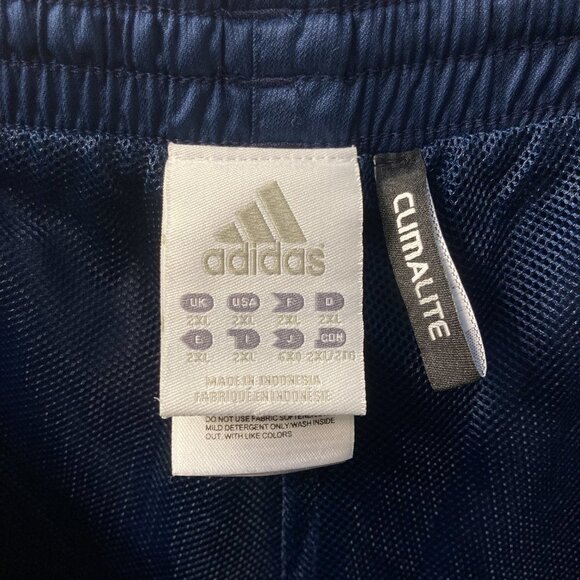 Adidas Mesh Lined Athletic Track Pants Climaproof Size 2XL - Picture 5 of 7